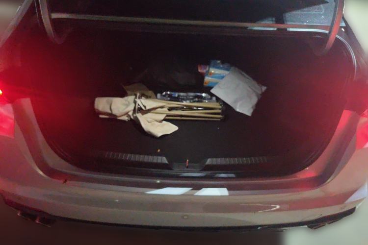 Used GAC Trumpchi EMPOW 2023 Shadow Leopard H Smart Hybrid Edition Trunk