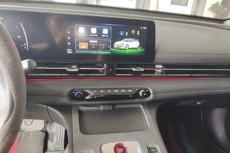 Used GAC Trumpchi EMPOW 2023 Shadow Leopard H High-Energy Hybrid Edition Audio And AC Panel