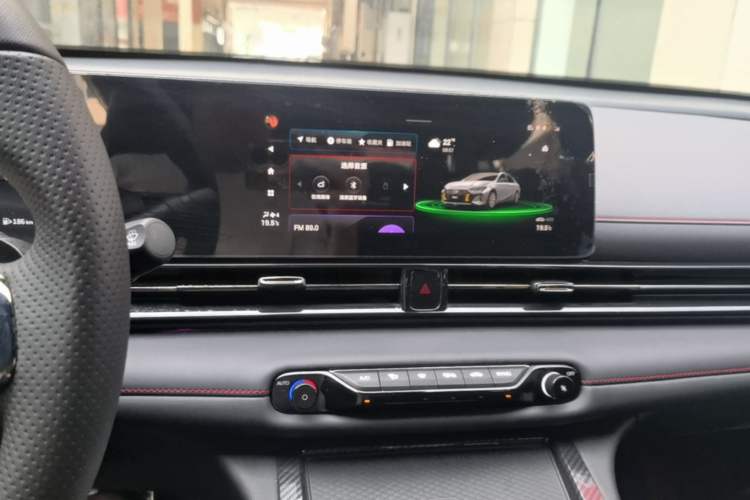 Used GAC Trumpchi EMPOW 2023 270T DCT J16 Version Audio And AC Panel