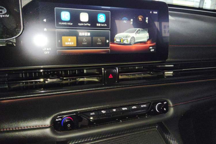 Used GAC Trumpchi EMPOW 2023 270T DCT J15 Version Audio And AC Panel
