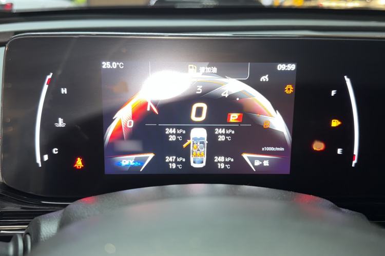 Used GAC Trumpchi EMPOW 2023 270T DCT J15 Version Instrument Cluster