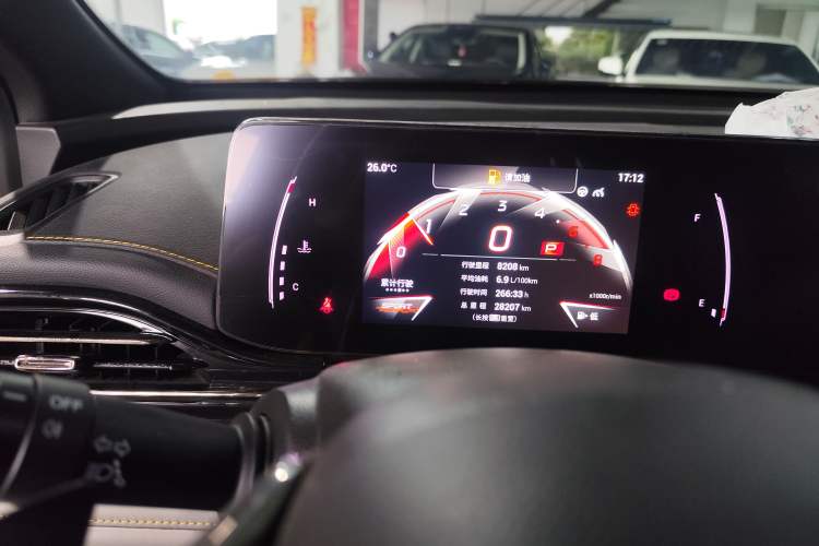 Used GAC Trumpchi EMPOW 2023 270T DCT J15 Version Instrument Cluster
