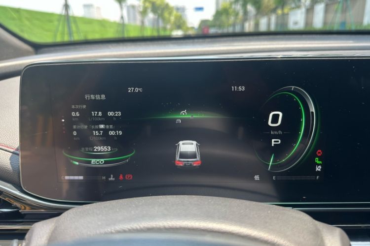 Used GAC Trumpchi EMPOW 2023 270T DCT J16 Version Odometer Close Up