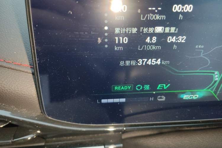 Used GAC Trumpchi EMPOW 2023 Shadow Leopard H Smart Hybrid Edition Odometer Close Up