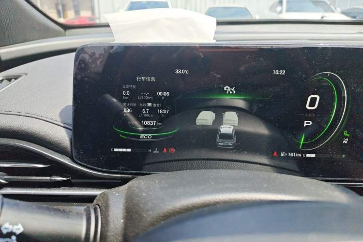 Used GAC Trumpchi EMPOW 2024 270T DCT Yingbao R-Style Edition Odometer Close Up