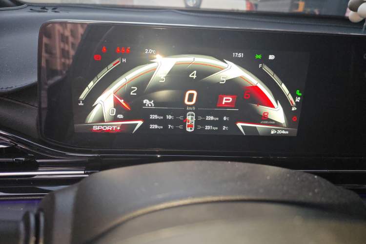 Used GAC Trumpchi EMPOW 2024 270T DCT Yingbao R-Style Edition Instrument Cluster