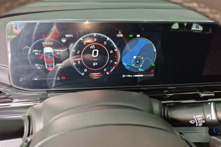 Used GAC Trumpchi EMPOW 2024 400T Automatic Yingbao R MAX Edition Instrument Cluster