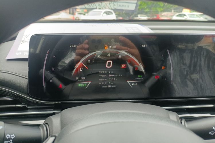 Used GAC Trumpchi EMPOW 2024 270T DCT Yingbao S Edition Odometer Close Up