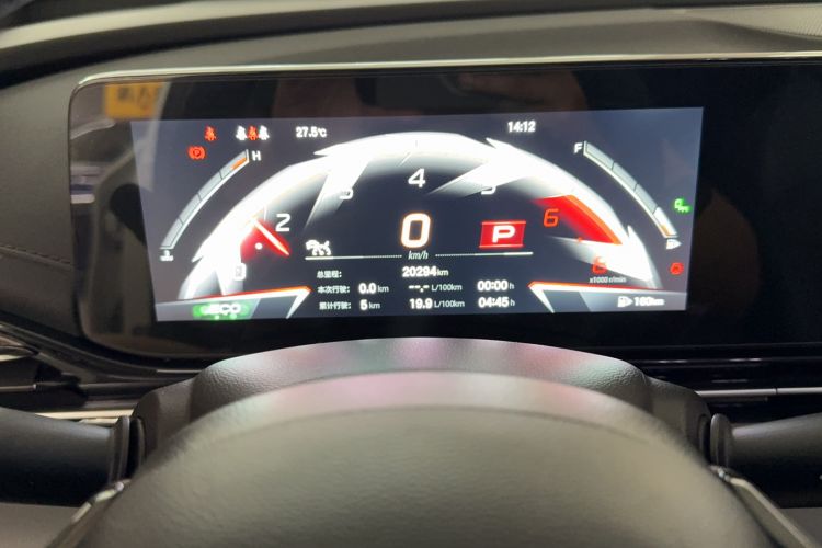 Used GAC Trumpchi EMPOW 2024 270T DCT Yingbao R-Style Edition Odometer Close Up