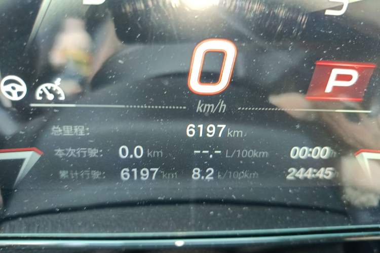 Used GAC Trumpchi EMPOW 2024 270T DCT Yingbao R-Style Edition Odometer Close Up
