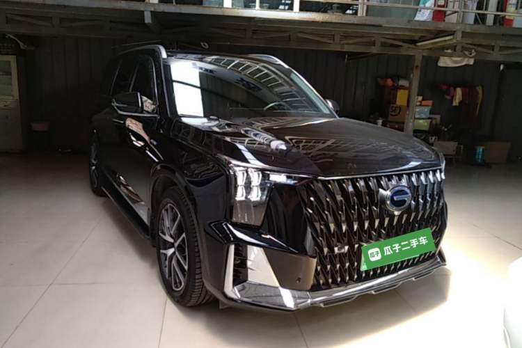 Used GAC Trumpchi ES9 2024 PHEV with 143 km Max Front Right 45 Deg
