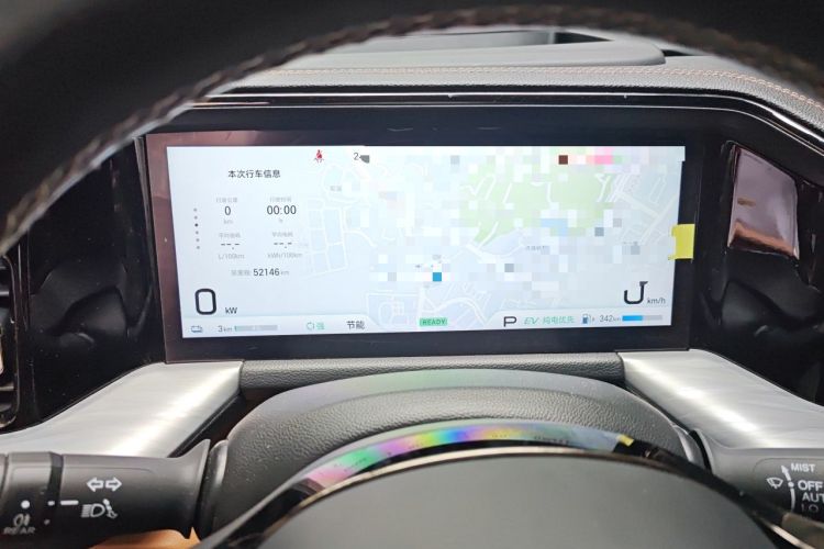 Used GAC Trumpchi ES9 2024 PHEV with 143 km Max Instrument Cluster