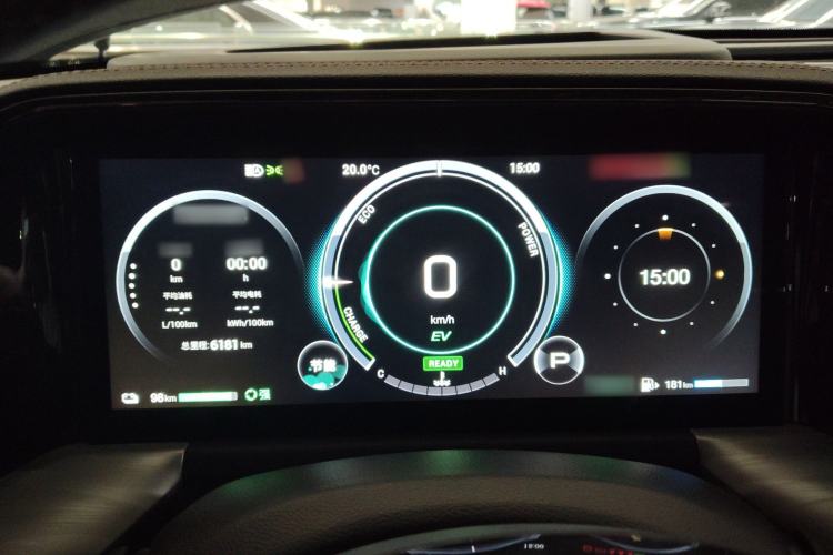 Used GAC Trumpchi ES9 2024 PHEV with 143 km Max Instrument Cluster