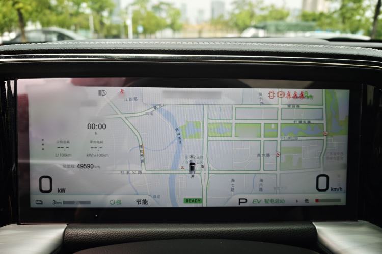 Used GAC Trumpchi ES9 2024 PHEV with 143 km Max Instrument Cluster