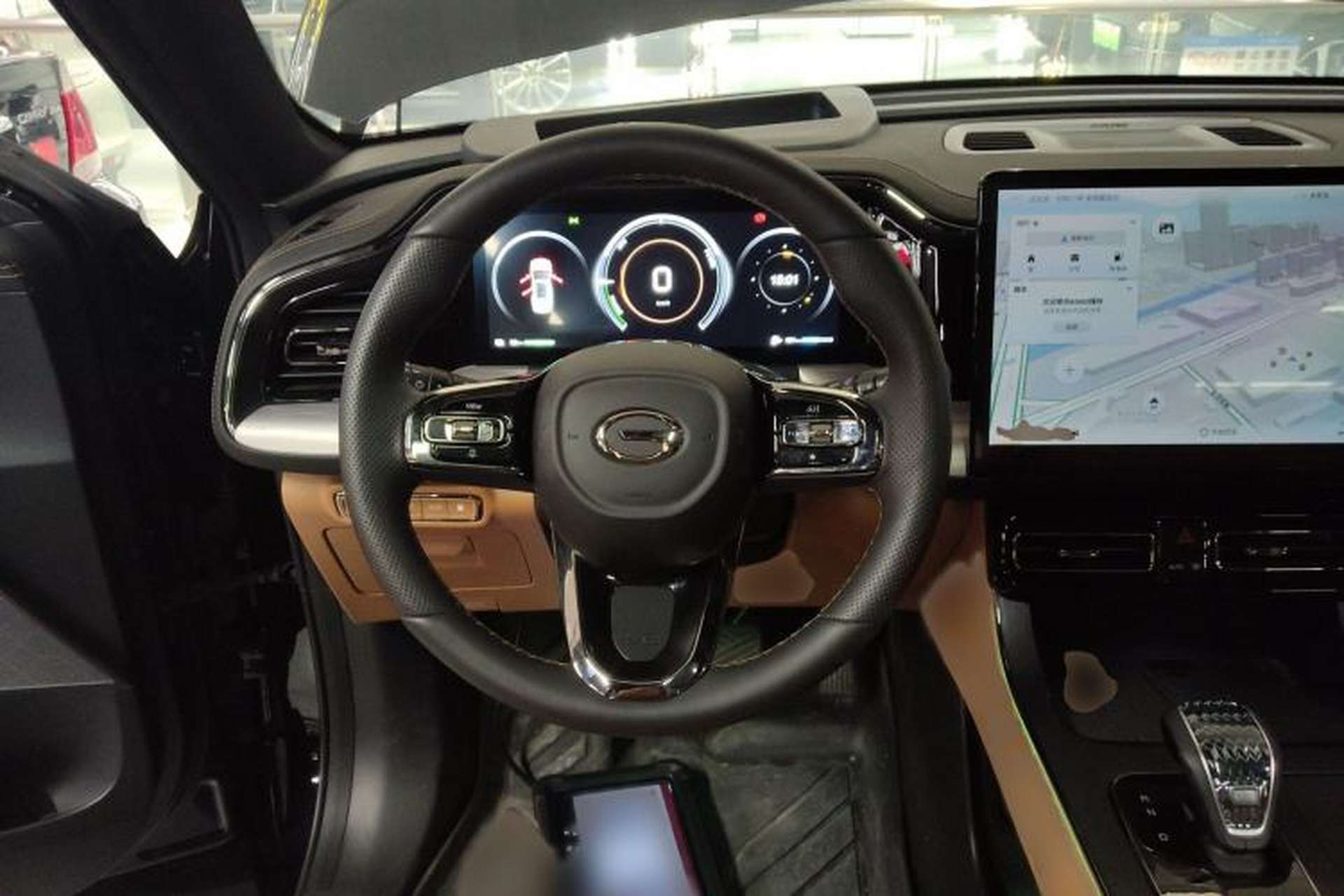 Used GAC Trumpchi ES9 2024 PHEV with 143 km Max Steering Wheel