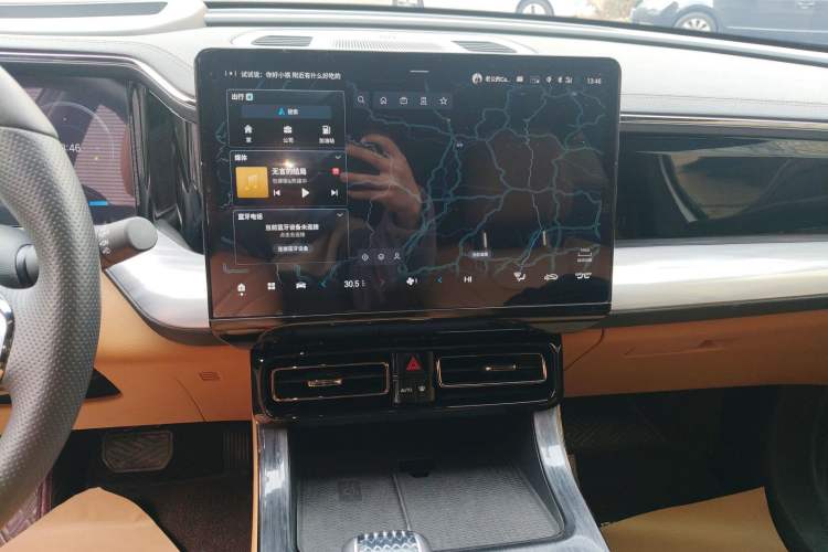 Used GAC Trumpchi ES9 2024 PHEV 143km Traveler Max Audio And AC Panel