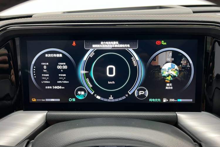 Used GAC Trumpchi ES9 2024 PHEV 143km Traveler Max Odometer Close Up