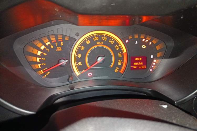 Used GAC Trumpchi GA3 2013 1.6L Manual Elite Edition Instrument Cluster