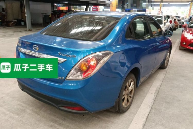 Used GAC Trumpchi GA3 2013 1.6L Automatic Luxury ESP Version Rear Right 45 Deg