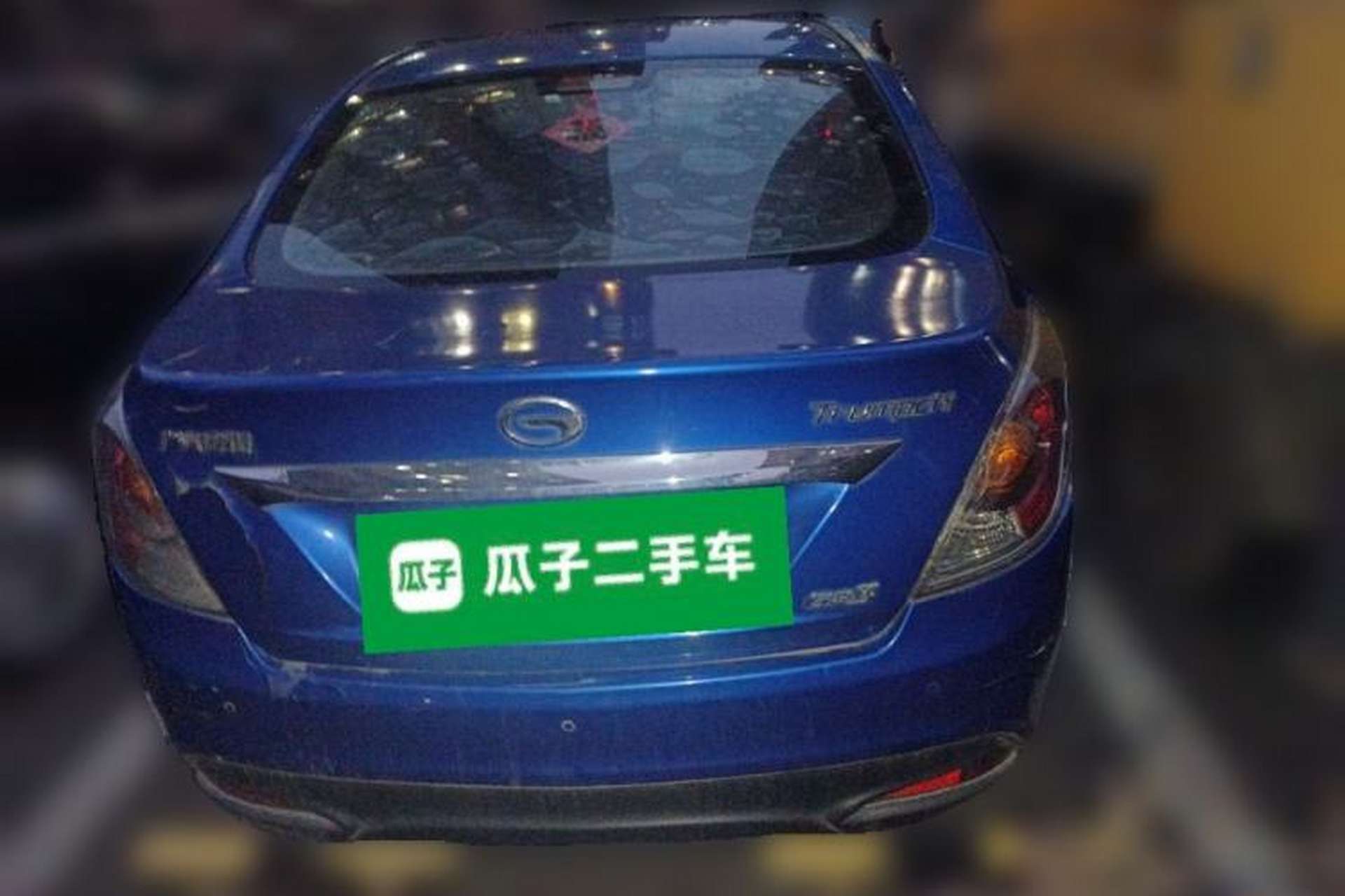 Used GAC Trumpchi GA3 2013 1.6L Manual Elite Edition Rear