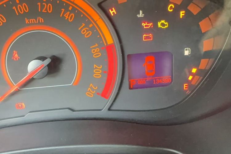 Used GAC Trumpchi GA3 2013 1.6L Automatic Elite ESP Edition Odometer Close Up
