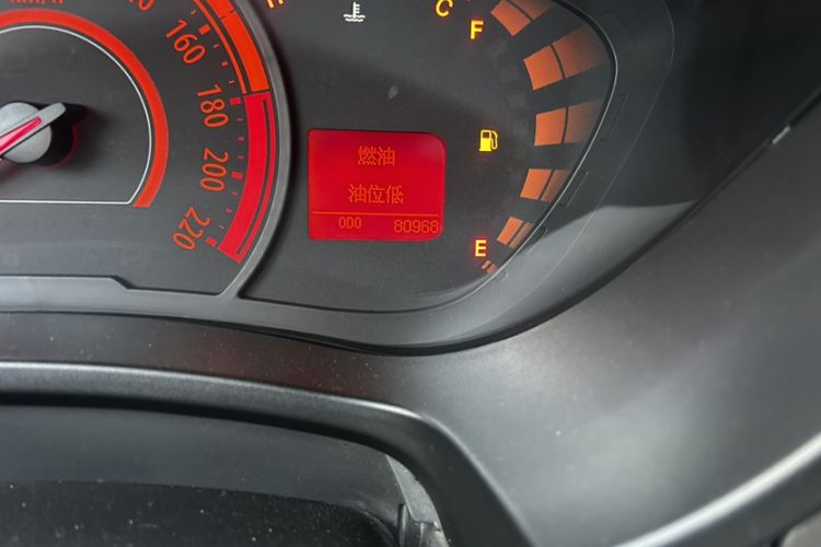 Used GAC Trumpchi GA3 2013 1.6L Manual Elite Edition Odometer Close Up