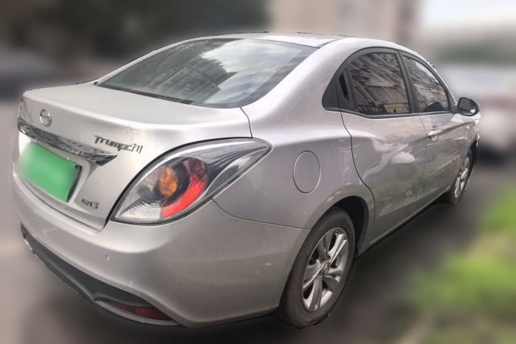 Used GAC Trumpchi GA3 2013 1.6L Automatic Luxury ESP Version Rear Right 45 Deg