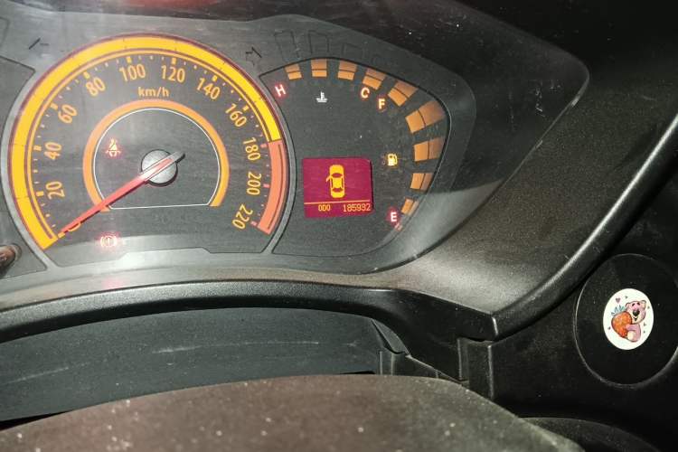 Used GAC Trumpchi GA3 2013 1.6L Manual Elite Edition Odometer Close Up