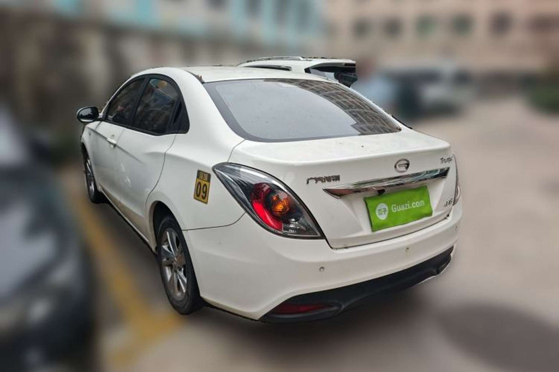 Used GAC Trumpchi GA3 2013 1.6L Automatic Luxury ESP Version Rear Left 45 Deg