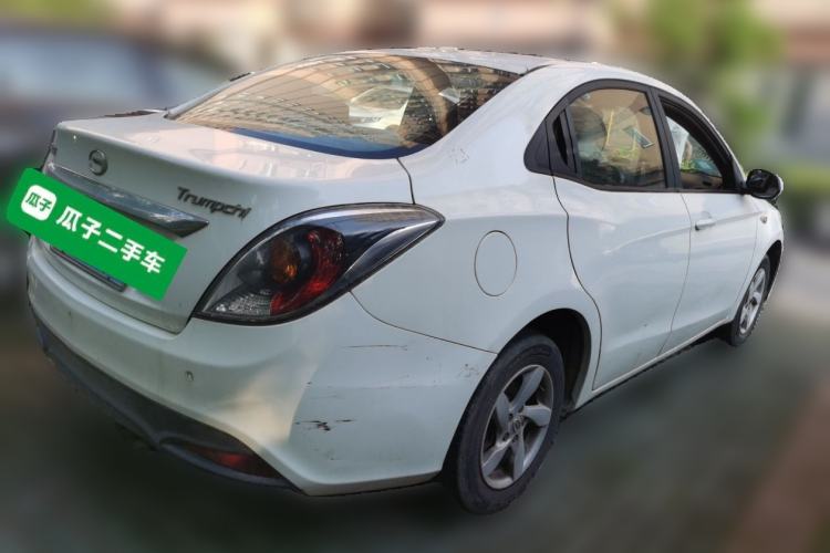 Used GAC Trumpchi GA3 2013 1.6L Manual Elite Edition Rear Right 45 Deg