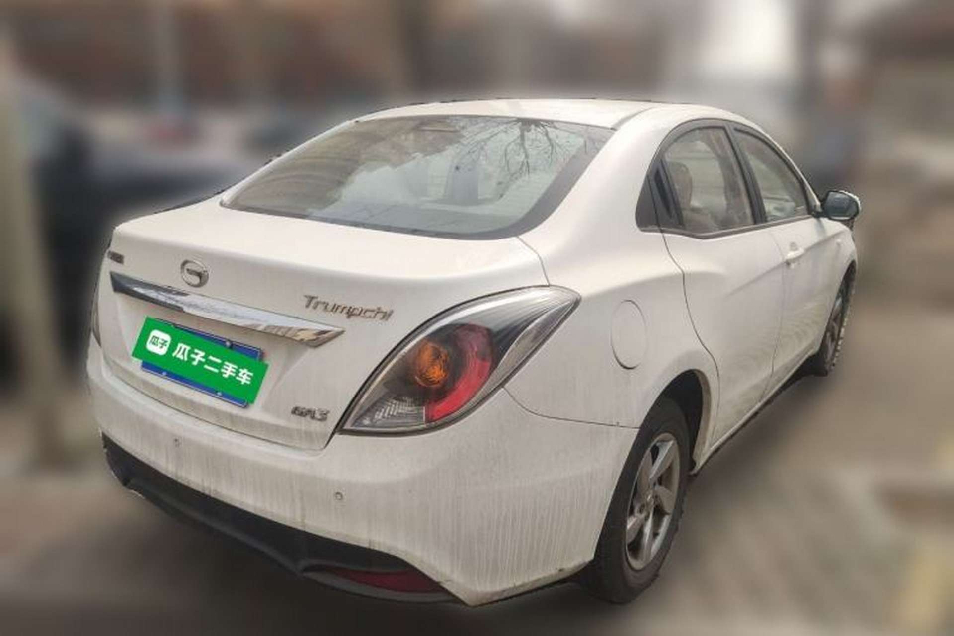 Used GAC Trumpchi GA3 2013 1.6L Manual Elite Edition Rear Right 45 Deg