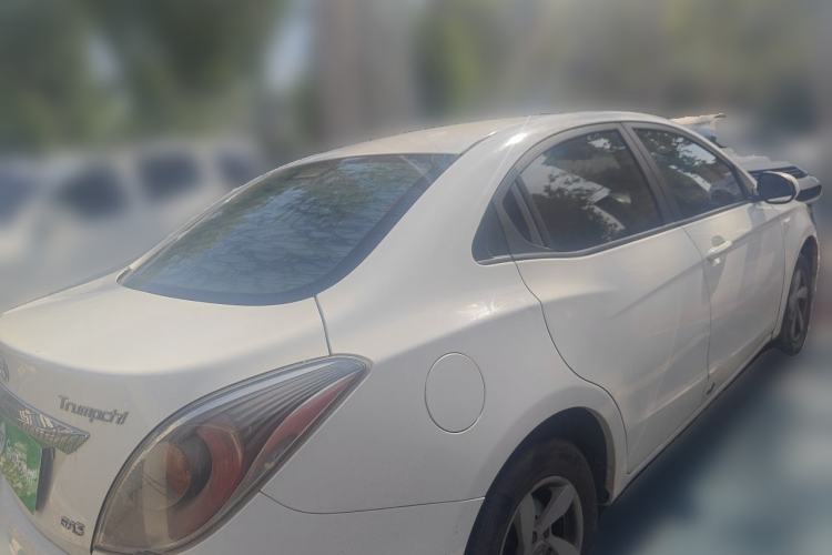 Used GAC Trumpchi GA3 2013 1.6L Manual Elite Edition Rear Right 45 Deg
