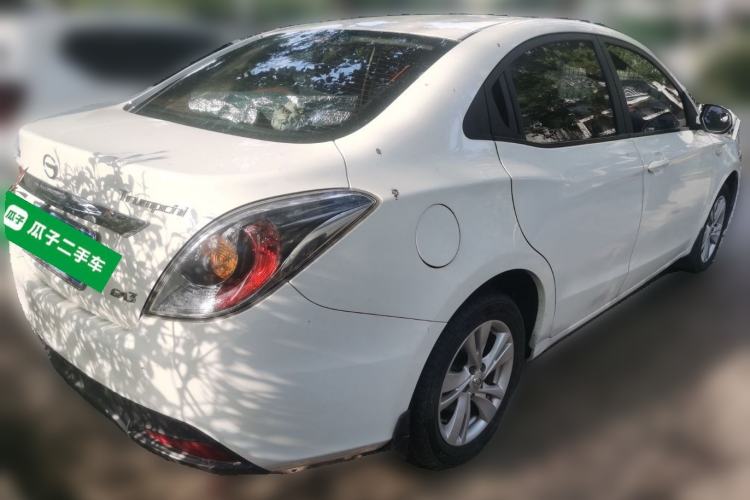 Used GAC Trumpchi GA3 2013 1.6L Automatic Luxury ESP Version Rear Right 45 Deg