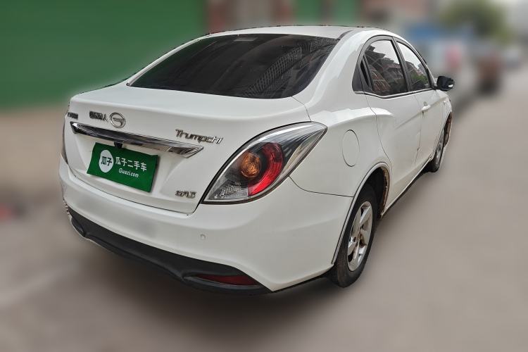 Used GAC Trumpchi GA3 2013 1.6L Manual Elite Edition Rear Right 45 Deg