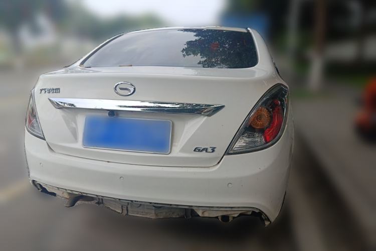 Used GAC Trumpchi GA3 2013 1.6L Manual Elite Edition Rear
