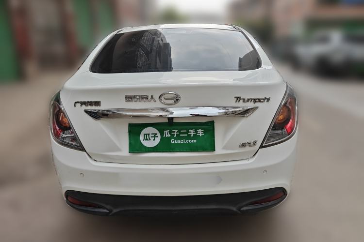Used GAC Trumpchi GA3 2013 1.6L Manual Elite Edition Rear