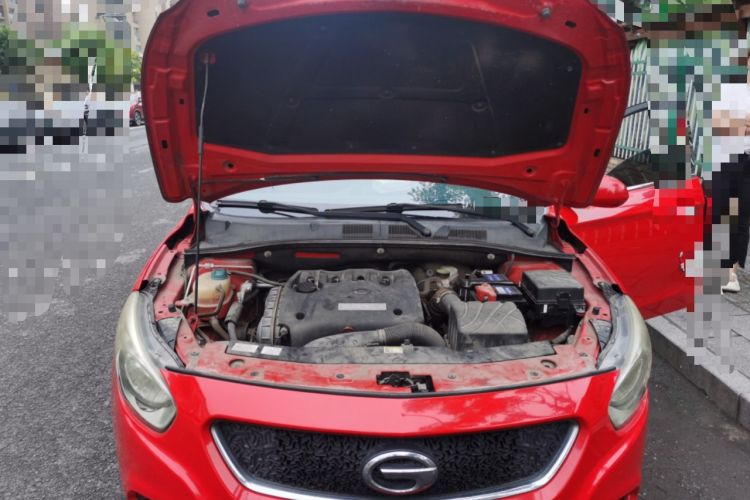 Used GAC Trumpchi GA3 2014 1.6L Automatic Elite Smart Edition Engine Bay