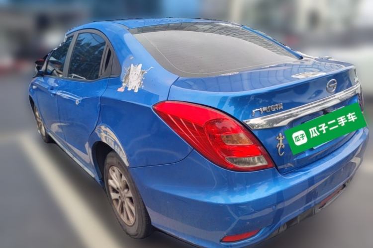 Used GAC Trumpchi GA3S Vision 2014 1.6L Manual Luxury Edition Rear Left 45 Deg