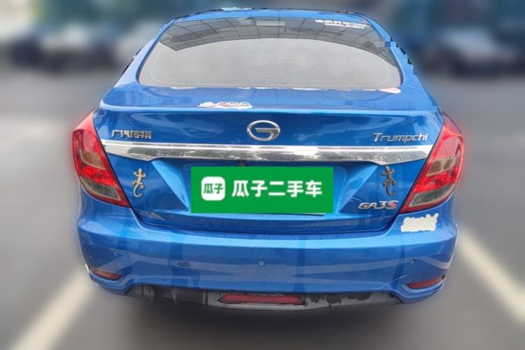 Used GAC Trumpchi GA3S Vision 2014 1.6L Manual Luxury Edition Rear