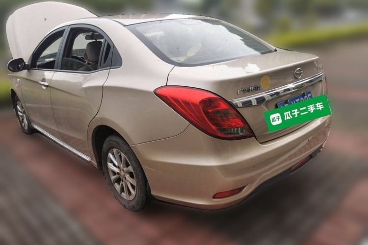 Used GAC Trumpchi GA3S Vision 2014 1.6L Manual Elite Edition Rear Left 45 Deg