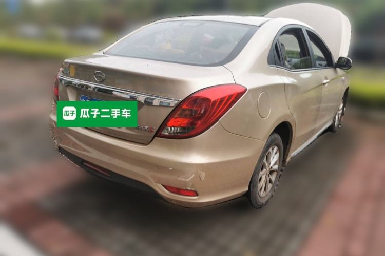 Used GAC Trumpchi GA3S Vision 2014 1.6L Manual Elite Edition Rear Right 45 Deg