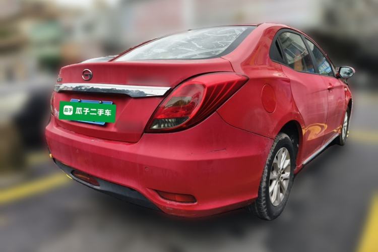 Used GAC Trumpchi GA3S Vision 2014 1.6L Manual Elite Edition Rear Right 45 Deg