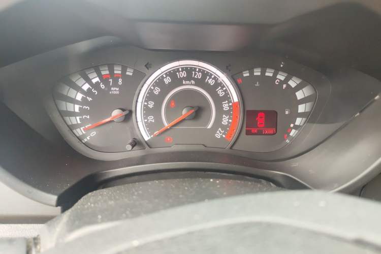 Used GAC Trumpchi GA3S Vision 2014 1.6L Manual Elite Edition Odometer Close Up