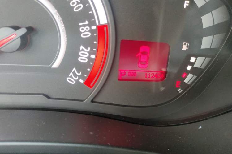 Used GAC Trumpchi GA3S Vision 2014 1.6L Automatic Luxury ESP Version Odometer Close Up