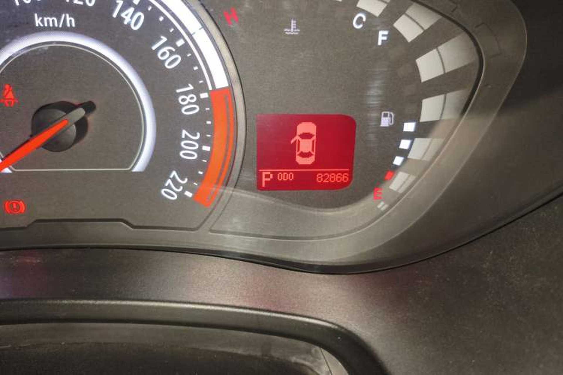 Used GAC Trumpchi GA3S Vision 2014 1.6L Automatic Luxury ESP Version Odometer Close Up