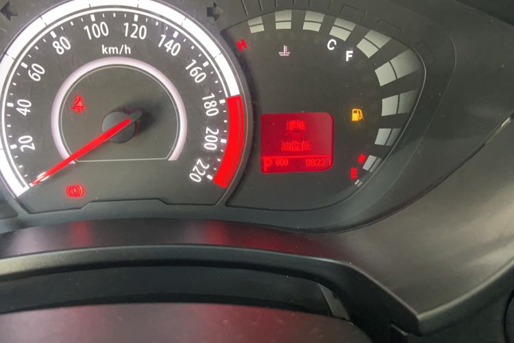 Used GAC Trumpchi GA3S Vision 2014 1.6L Automatic Luxury ESP Version Odometer Close Up
