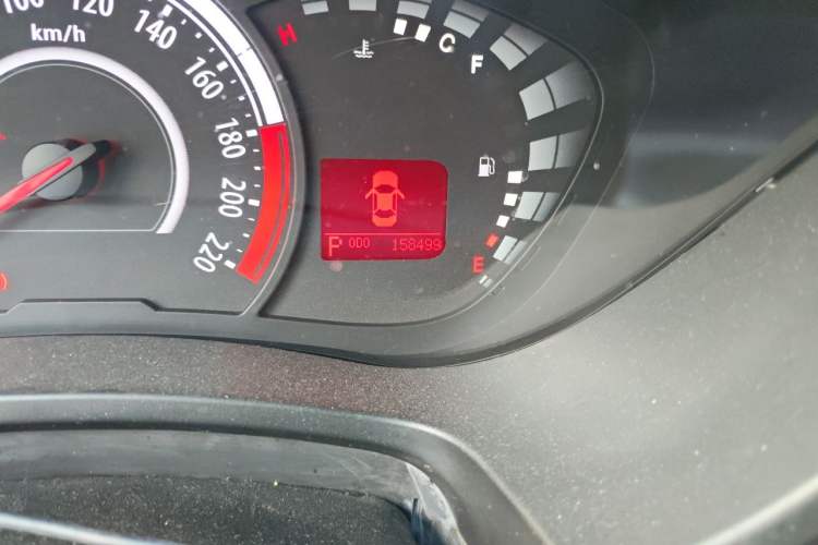 Used GAC Trumpchi GA3S Vision 2014 1.6L Automatic Luxury ESP Version Odometer Close Up