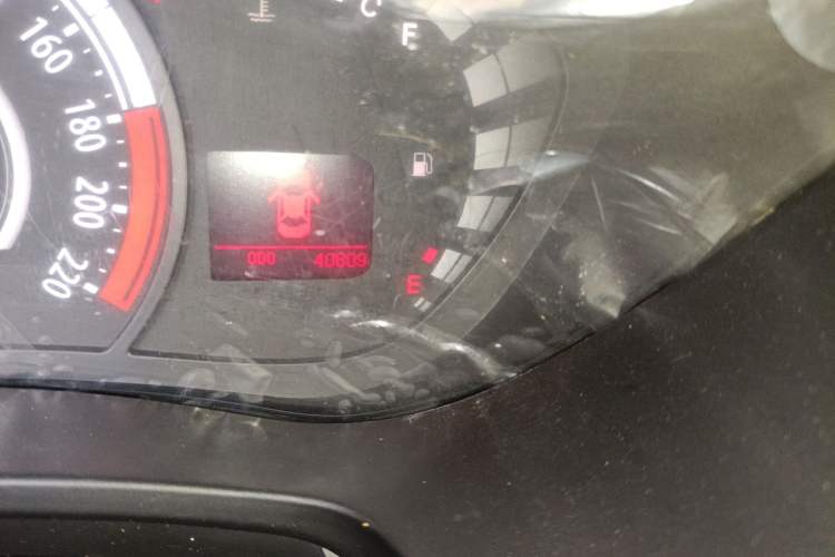 Used GAC Trumpchi GA3S Vision 2014 1.6L Manual Elite Edition Odometer Close Up
