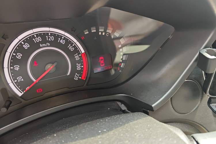 Used GAC Trumpchi GA3S Vision 2014 1.6L Manual Elite Edition Odometer Close Up