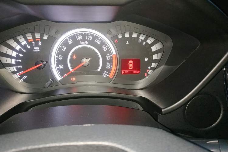 Used GAC Trumpchi GA3S Vision 2014 1.6L Automatic Luxury ESP Version Odometer Close Up
